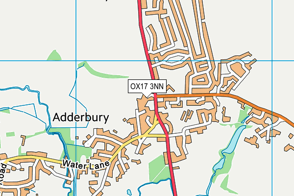 OX17 3NN map - OS VectorMap District (Ordnance Survey) OX17 3NN map - OS VectorMap District (Ordnance Survey)
