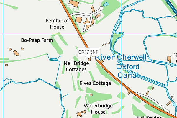OX17 3NT map - OS VectorMap District (Ordnance Survey) OX17 3NT map - OS VectorMap District (Ordnance Survey)