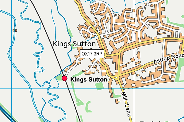OX17 3RP map - OS VectorMap District (Ordnance Survey) OX17 3RP map - OS VectorMap District (Ordnance Survey)