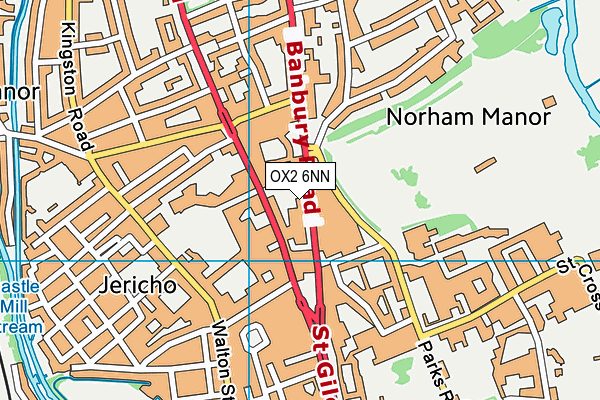 OX2 6NN map - OS VectorMap District (Ordnance Survey) OX2 6NN map - OS VectorMap District (Ordnance Survey)