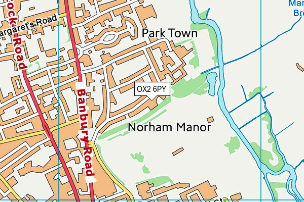 OX2 6PY map - OS VectorMap District (Ordnance Survey) OX2 6PY map - OS VectorMap District (Ordnance Survey)