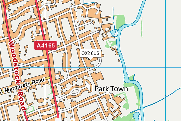 OX2 6US map - OS VectorMap District (Ordnance Survey) OX2 6US map - OS VectorMap District (Ordnance Survey)