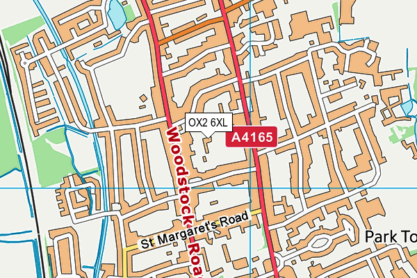 OX2 6XL map - OS VectorMap District (Ordnance Survey) OX2 6XL map - OS VectorMap District (Ordnance Survey)