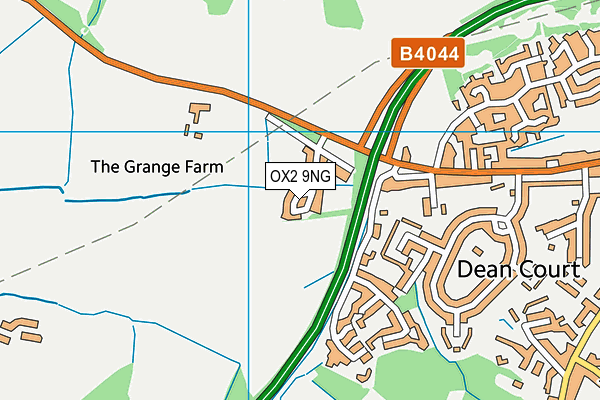 OX2 9NG map - OS VectorMap District (Ordnance Survey) OX2 9NG map - OS VectorMap District (Ordnance Survey)