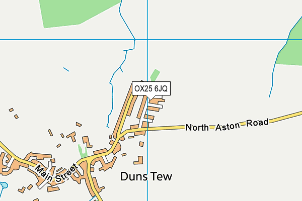 OX25 6JQ map - OS VectorMap District (Ordnance Survey) OX25 6JQ map - OS VectorMap District (Ordnance Survey)