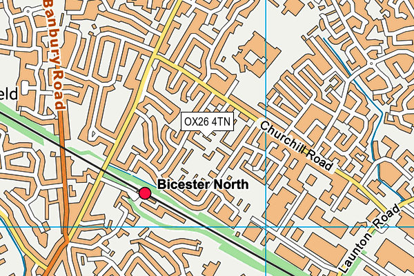 OX26 4TN map - OS VectorMap District (Ordnance Survey) OX26 4TN map - OS VectorMap District (Ordnance Survey)