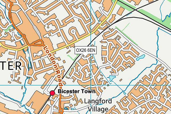 OX26 6EN map - OS VectorMap District (Ordnance Survey) OX26 6EN map - OS VectorMap District (Ordnance Survey)
