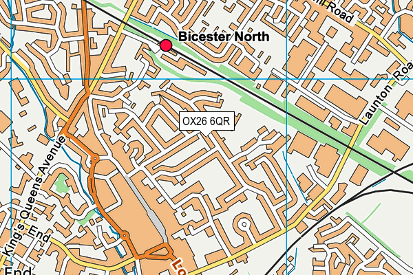 OX26 6QR map - OS VectorMap District (Ordnance Survey) OX26 6QR map - OS VectorMap District (Ordnance Survey)