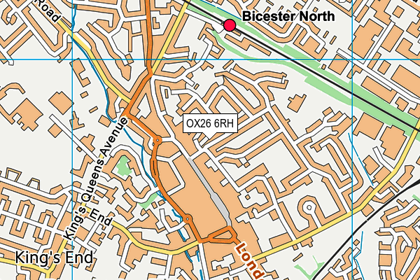 OX26 6RH map - OS VectorMap District (Ordnance Survey) OX26 6RH map - OS VectorMap District (Ordnance Survey)
