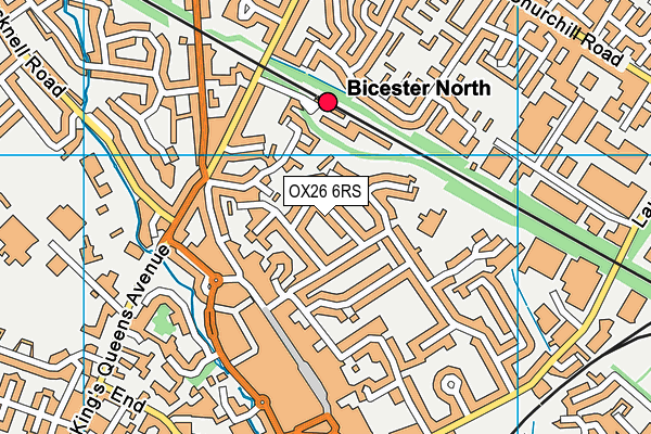 OX26 6RS map - OS VectorMap District (Ordnance Survey) OX26 6RS map - OS VectorMap District (Ordnance Survey)