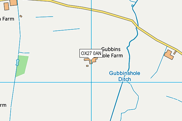 OX27 0AN map - OS VectorMap District (Ordnance Survey) OX27 0AN map - OS VectorMap District (Ordnance Survey)