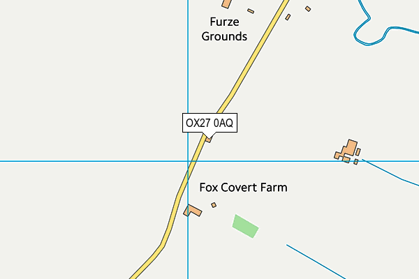 OX27 0AQ map - OS VectorMap District (Ordnance Survey) OX27 0AQ map - OS VectorMap District (Ordnance Survey)