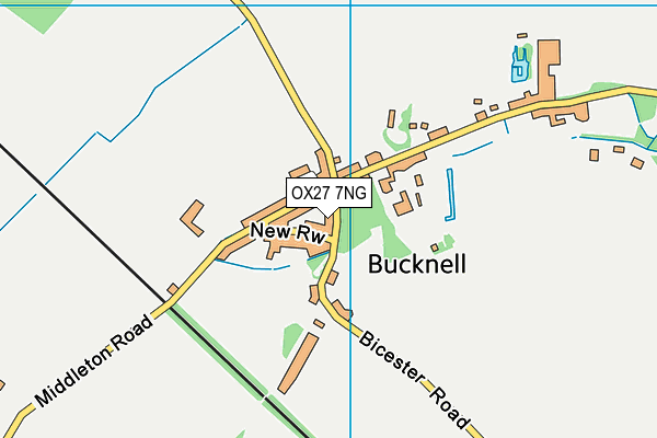 OX27 7NG map - OS VectorMap District (Ordnance Survey) OX27 7NG map - OS VectorMap District (Ordnance Survey)