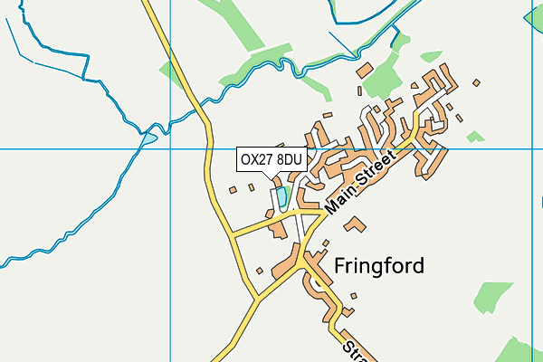 OX27 8DU map - OS VectorMap District (Ordnance Survey) OX27 8DU map - OS VectorMap District (Ordnance Survey)