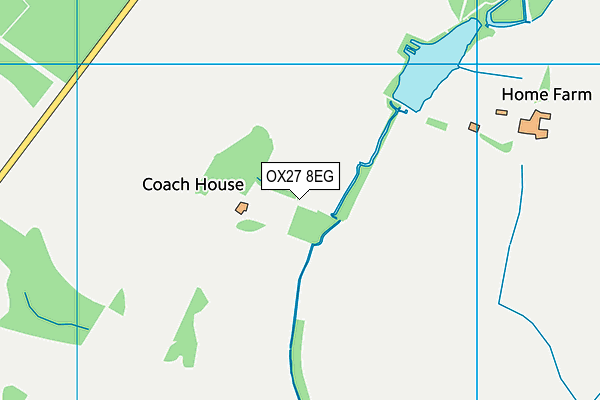 OX27 8EG map - OS VectorMap District (Ordnance Survey) OX27 8EG map - OS VectorMap District (Ordnance Survey)