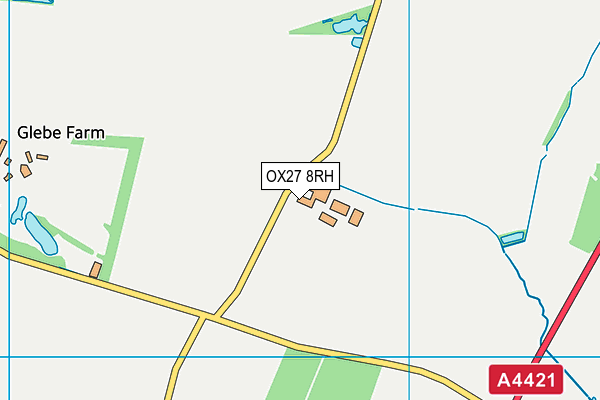 OX27 8RH map - OS VectorMap District (Ordnance Survey) OX27 8RH map - OS VectorMap District (Ordnance Survey)