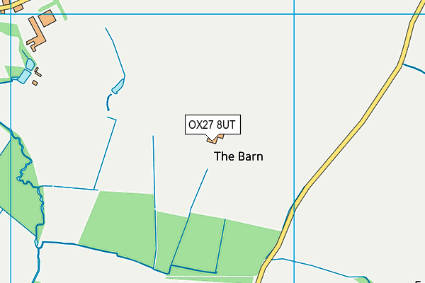 OX27 8UT map - OS VectorMap District (Ordnance Survey) OX27 8UT map - OS VectorMap District (Ordnance Survey)
