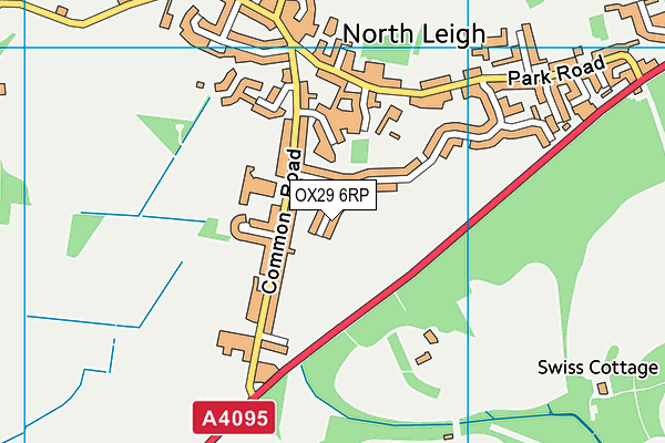 OX29 6RP map - OS VectorMap District (Ordnance Survey) OX29 6RP map - OS VectorMap District (Ordnance Survey)