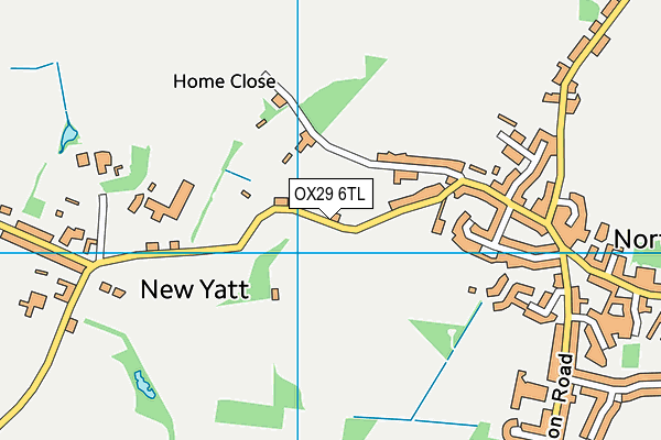 OX29 6TL map - OS VectorMap District (Ordnance Survey) OX29 6TL map - OS VectorMap District (Ordnance Survey)