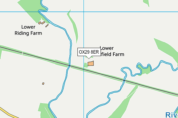OX29 8ER map - OS VectorMap District (Ordnance Survey) OX29 8ER map - OS VectorMap District (Ordnance Survey)