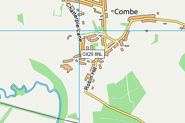 OX29 8NL map - OS VectorMap District (Ordnance Survey) OX29 8NL map - OS VectorMap District (Ordnance Survey)