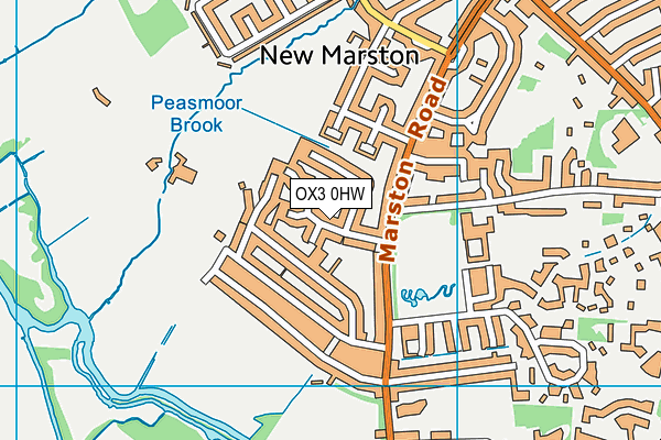 OX3 0HW map - OS VectorMap District (Ordnance Survey) OX3 0HW map - OS VectorMap District (Ordnance Survey)