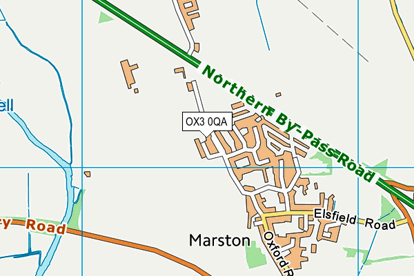 OX3 0QA map - OS VectorMap District (Ordnance Survey) OX3 0QA map - OS VectorMap District (Ordnance Survey)