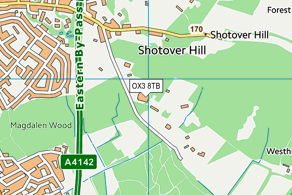 OX3 8TB map - OS VectorMap District (Ordnance Survey) OX3 8TB map - OS VectorMap District (Ordnance Survey)