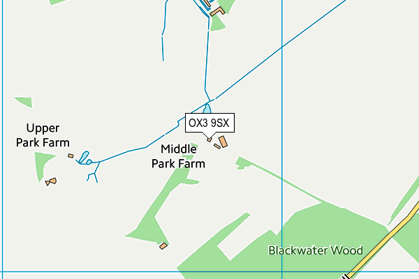 OX3 9SX map - OS VectorMap District (Ordnance Survey) OX3 9SX map - OS VectorMap District (Ordnance Survey)