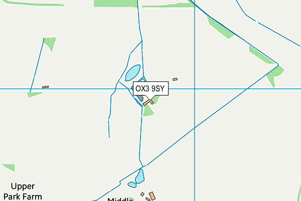 OX3 9SY map - OS VectorMap District (Ordnance Survey) OX3 9SY map - OS VectorMap District (Ordnance Survey)