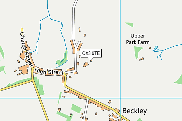 OX3 9TE map - OS VectorMap District (Ordnance Survey) OX3 9TE map - OS VectorMap District (Ordnance Survey)