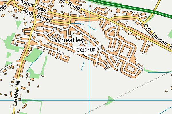 OX33 1UP map - OS VectorMap District (Ordnance Survey) OX33 1UP map - OS VectorMap District (Ordnance Survey)