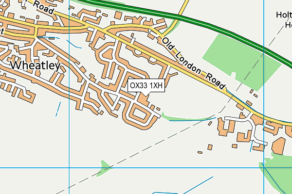 OX33 1XH map - OS VectorMap District (Ordnance Survey) OX33 1XH map - OS VectorMap District (Ordnance Survey)