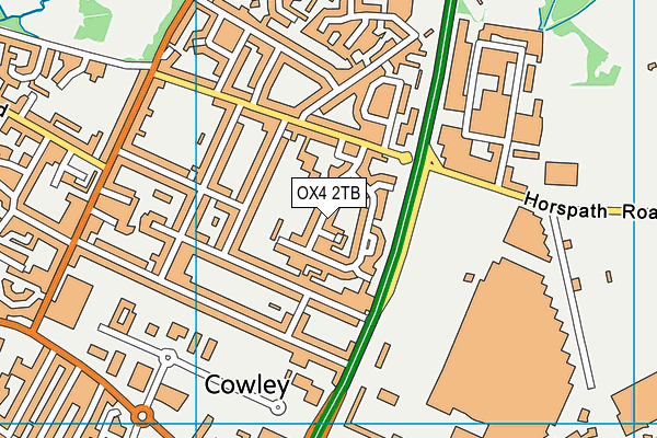 OX4 2TB map - OS VectorMap District (Ordnance Survey) OX4 2TB map - OS VectorMap District (Ordnance Survey)