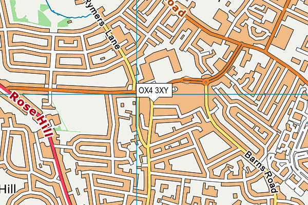 OX4 3XY map - OS VectorMap District (Ordnance Survey) OX4 3XY map - OS VectorMap District (Ordnance Survey)