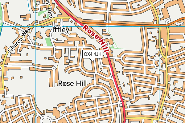 OX4 4JH map - OS VectorMap District (Ordnance Survey) OX4 4JH map - OS VectorMap District (Ordnance Survey)