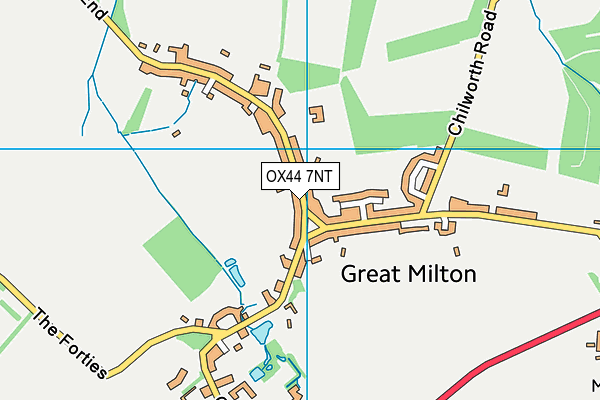 OX44 7NT map - OS VectorMap District (Ordnance Survey)