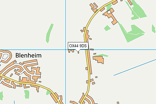 OX44 9DS map - OS VectorMap District (Ordnance Survey) OX44 9DS map - OS VectorMap District (Ordnance Survey)