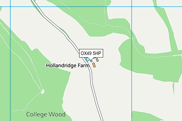 OX49 5HP map - OS VectorMap District (Ordnance Survey) OX49 5HP map - OS VectorMap District (Ordnance Survey)