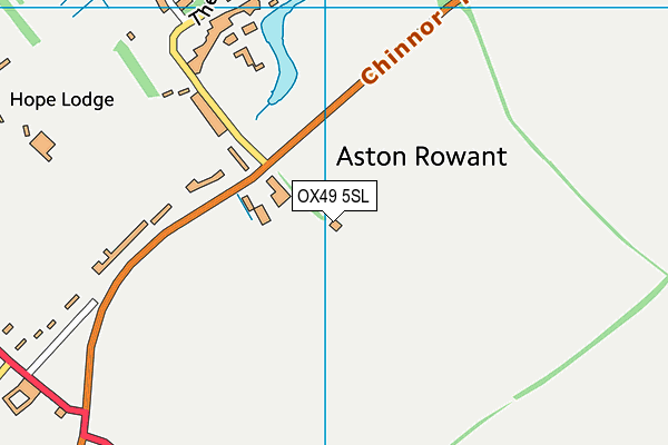 OX49 5SL map - OS VectorMap District (Ordnance Survey) OX49 5SL map - OS VectorMap District (Ordnance Survey)