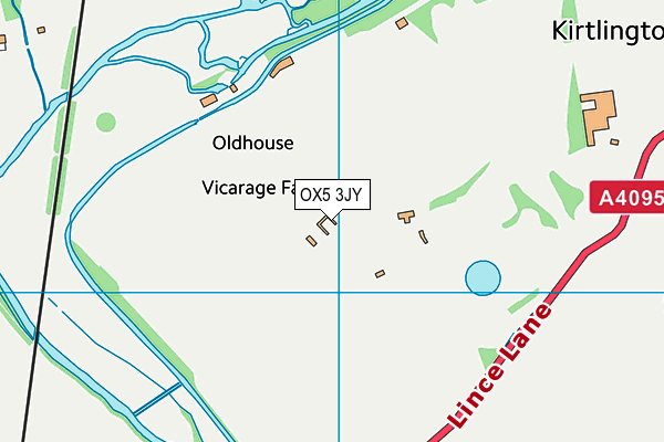OX5 3JY map - OS VectorMap District (Ordnance Survey) OX5 3JY map - OS VectorMap District (Ordnance Survey)