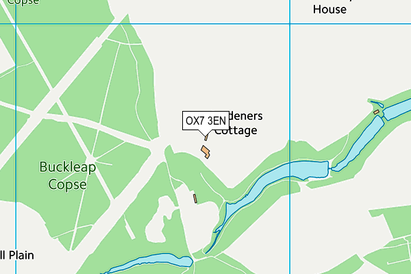 OX7 3EN map - OS VectorMap District (Ordnance Survey)