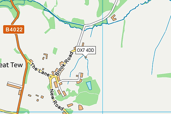 OX7 4DD map - OS VectorMap District (Ordnance Survey) OX7 4DD map - OS VectorMap District (Ordnance Survey)