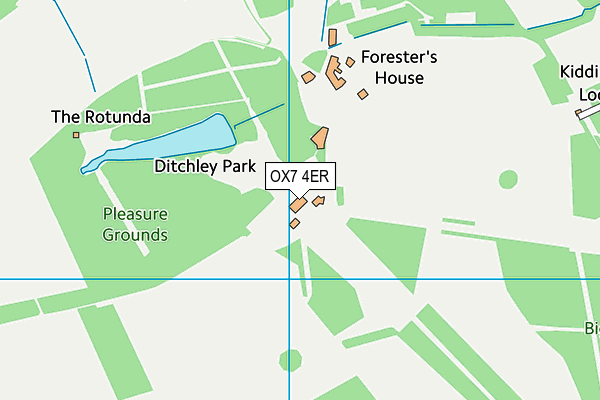 OX7 4ER map - OS VectorMap District (Ordnance Survey) OX7 4ER map - OS VectorMap District (Ordnance Survey)