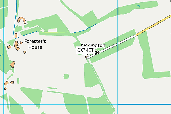 OX7 4ET map - OS VectorMap District (Ordnance Survey) OX7 4ET map - OS VectorMap District (Ordnance Survey)