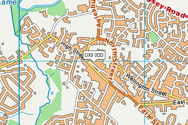 OX9 0DD map - OS VectorMap District (Ordnance Survey) OX9 0DD map - OS VectorMap District (Ordnance Survey)