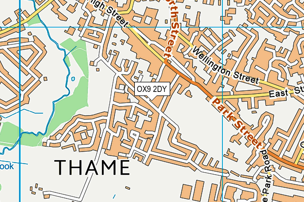 OX9 2DY map - OS VectorMap District (Ordnance Survey) OX9 2DY map - OS VectorMap District (Ordnance Survey)