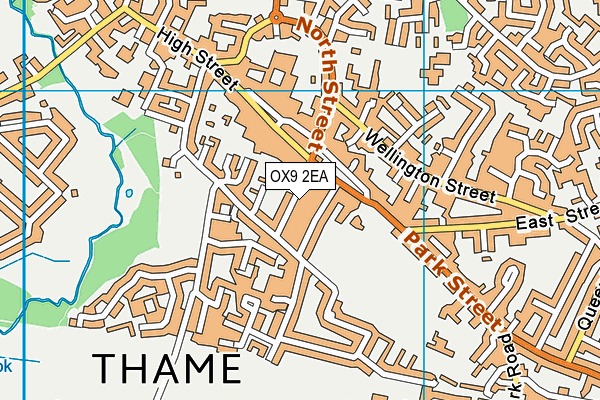 OX9 2EA map - OS VectorMap District (Ordnance Survey) OX9 2EA map - OS VectorMap District (Ordnance Survey)