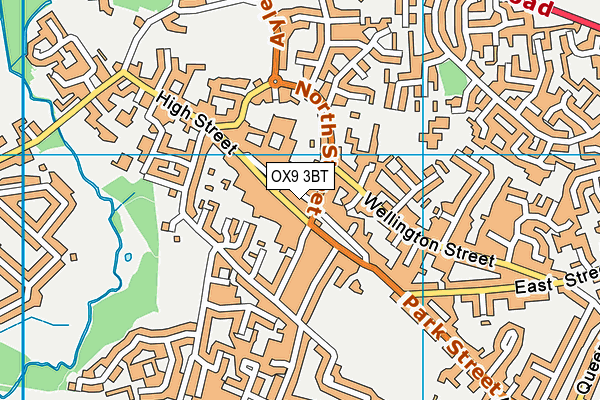 OX9 3BT map - OS VectorMap District (Ordnance Survey) OX9 3BT map - OS VectorMap District (Ordnance Survey)