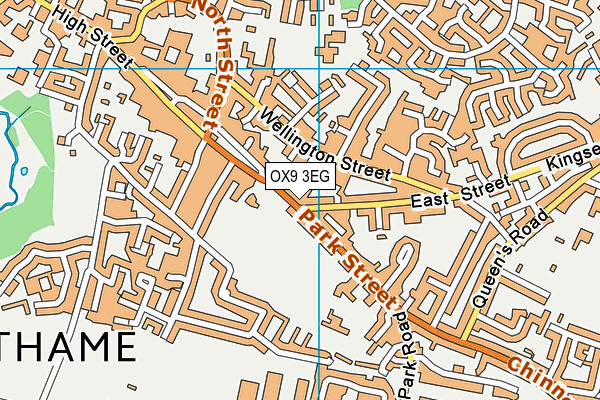 OX9 3EG map - OS VectorMap District (Ordnance Survey) OX9 3EG map - OS VectorMap District (Ordnance Survey)